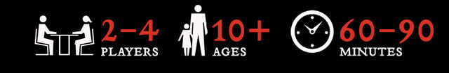 2-4 Players • 10+ Ages • 60-90 Minutes