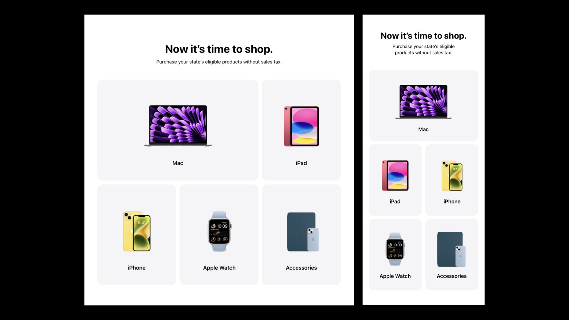 Lines of business CTA grids