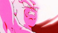 Kid Buu destroys earth